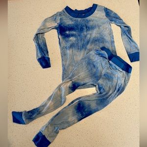 Little Sleepies boy toddler pajamas tie dye